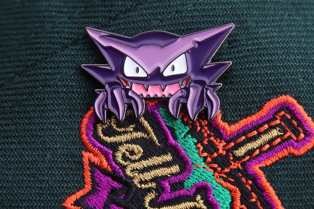 Image of Haunter Pin - OG Purple