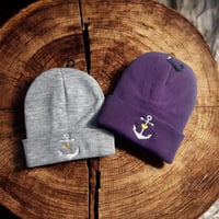 Image 1 of Anchor Love Beanie / Custom Colors