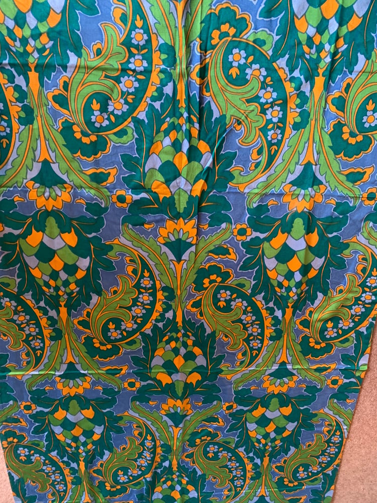 Image of Vintage Wemco Lincoln Fabric