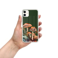 Image 8 of Colorful Mushroom Watercolor Mycology Nature Whimsical Clear Case for iPhone®