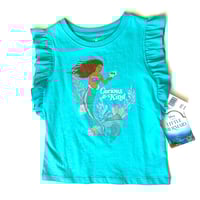 Image 1 of Little Mermaid Flutter Sleeve T-Shirt