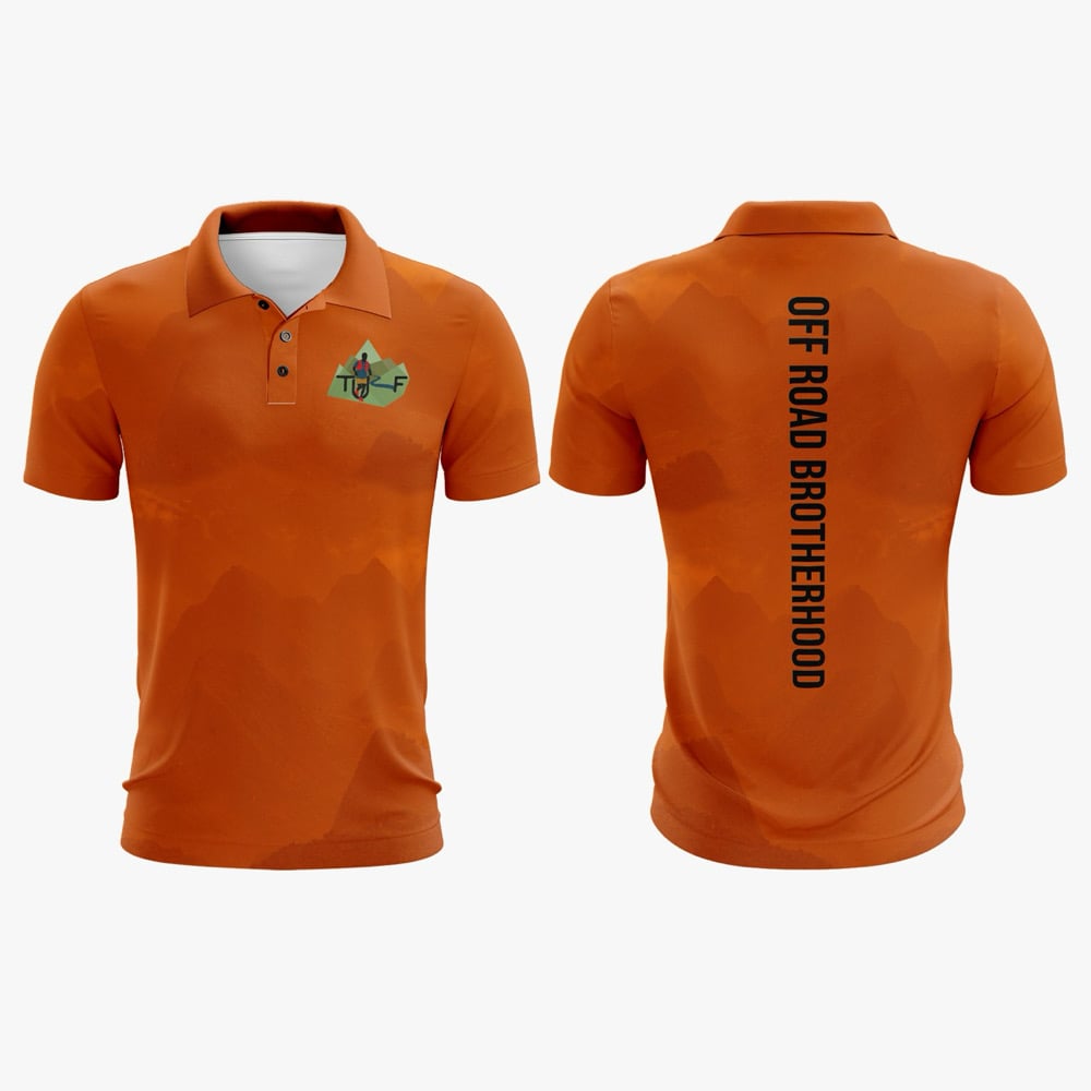 TURF Polo- Orange