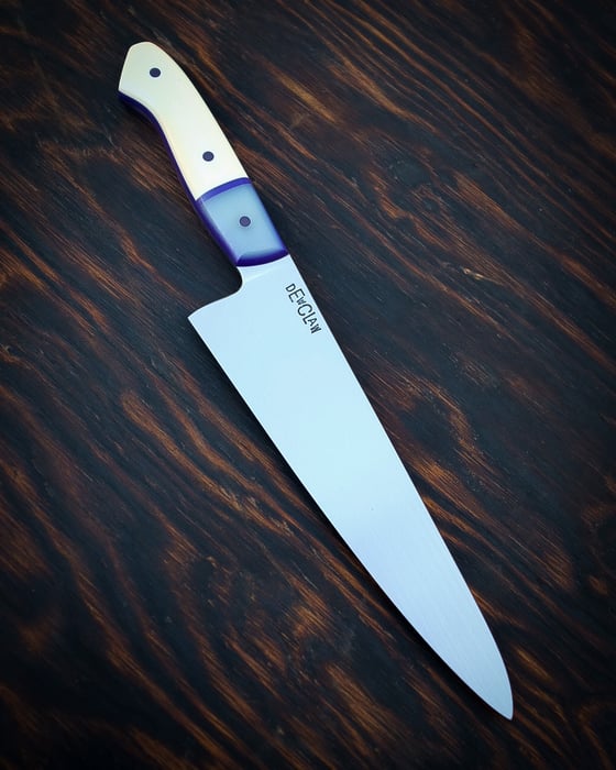 Image of 8” Gyuto - IVORY/JADE