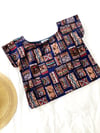 Ready Made Vintage Fabric Cropped T Tops Sizes 10 & 12 with Free Postage 