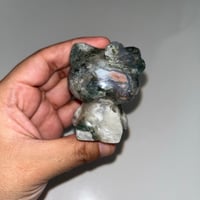 Image 1 of Moss Agate Hello Kitty