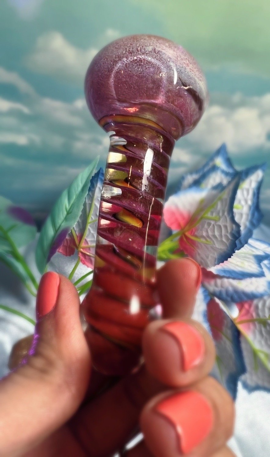 Spiral 🌀 Rasta pipe