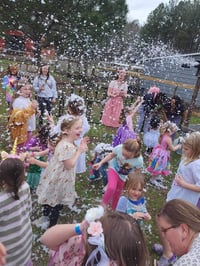 Image 20 of Princess Tea Party, colorful unicorns, princess appearance, snow fall, MORE! 