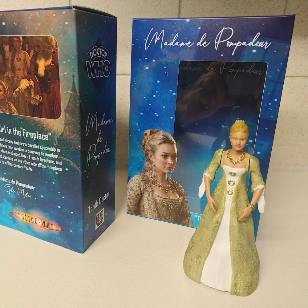 Madame de Pompadour 3D printed