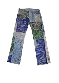 Image 1 of Sins Blue BORO DENIM