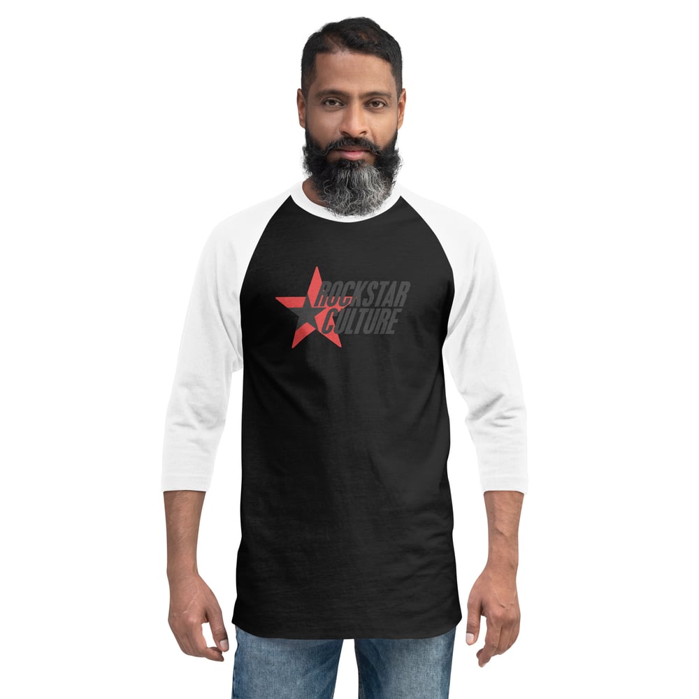 Rockstar Culture 3/4 sleeve raglan shirt