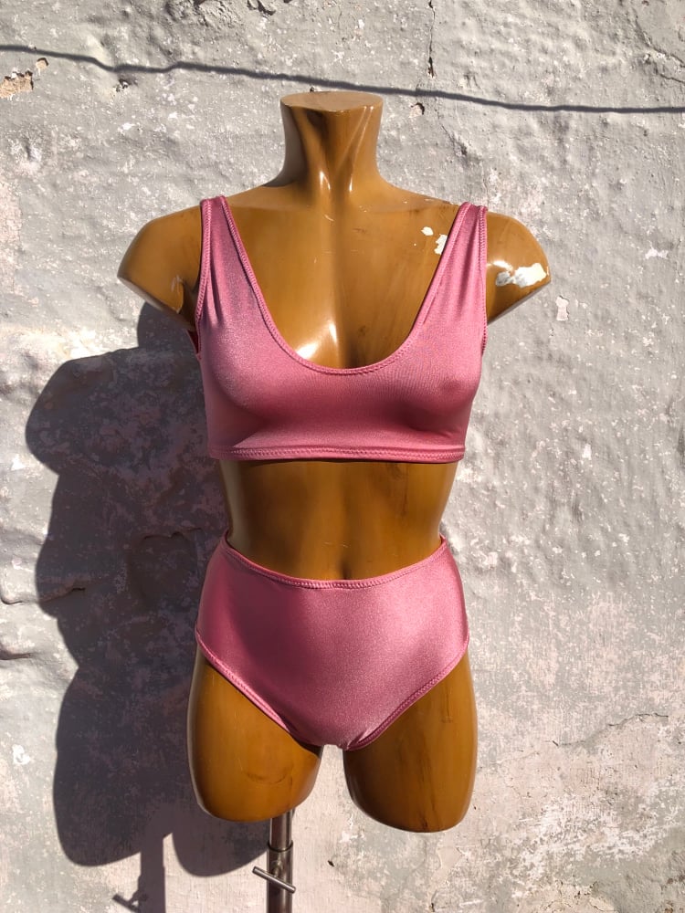 Image of Bikini alto Rosa