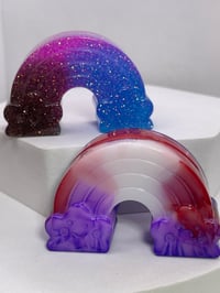 Image 8 of Handcrafted Resin Heart Cardholder/Ring holder