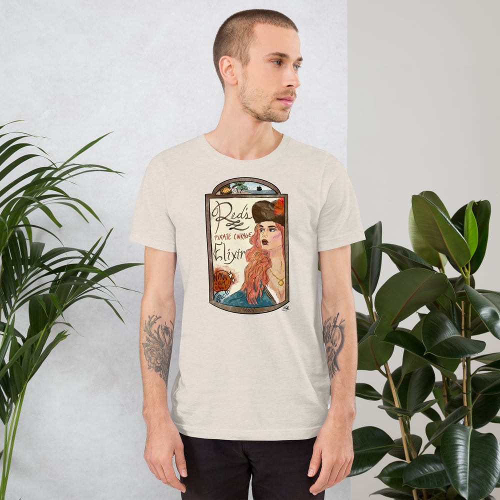 Red’s Pirate Elixir Unisex t-shirt
