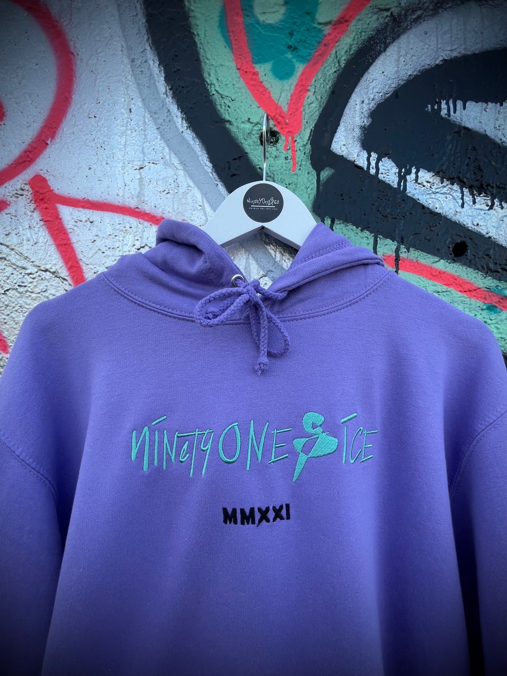 Image of Lilac Script Hoody