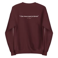 Image 4 of Unisex Sweatshirt - « Ces mots »