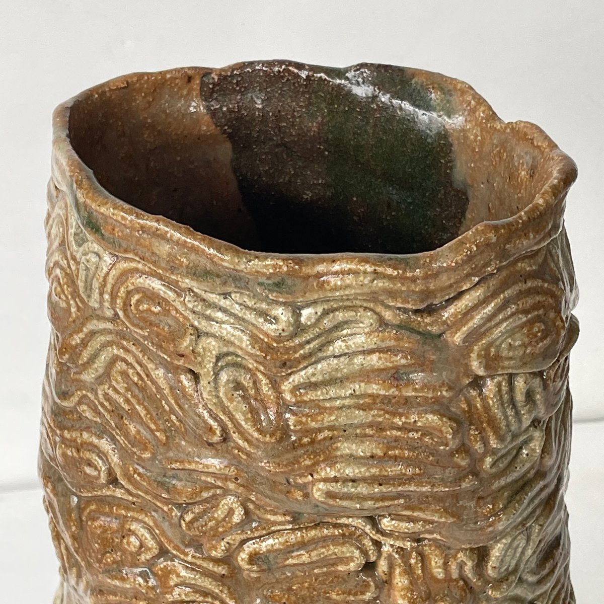 SQUIGGLE COILED VASE | Den & Delve Shop