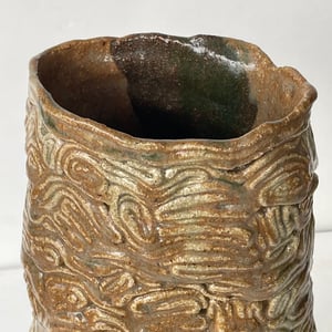 Image of SQUIGGLE COILED VASE