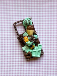 Image 2 of ♡ ₊˚‧꒰ custom deco case w/ handmade charms ꒱ ♡ ₊˚‧