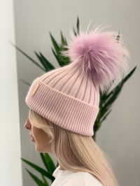 Image 2 of Pink Chunky Knit Pomskii