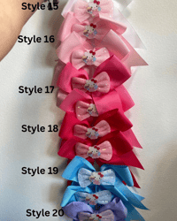 Image 4 of girl bows 1-9