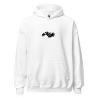 Image 2 of Unisex Hoodie White