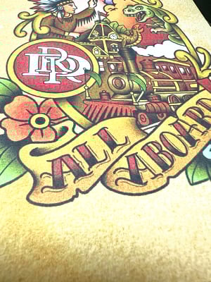 Image of 5x7" "All Aboard" DLRR Print