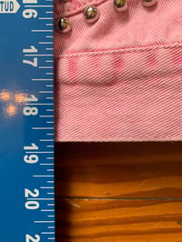 Image 3 of "Cotton Candied" - Pink Studded Printed Denim Jacket