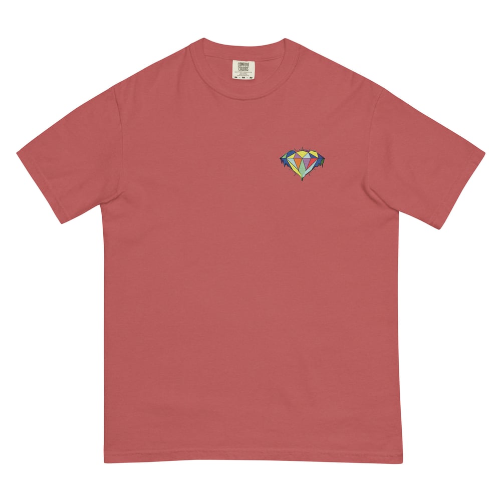 Image of embroidered logo tshirt