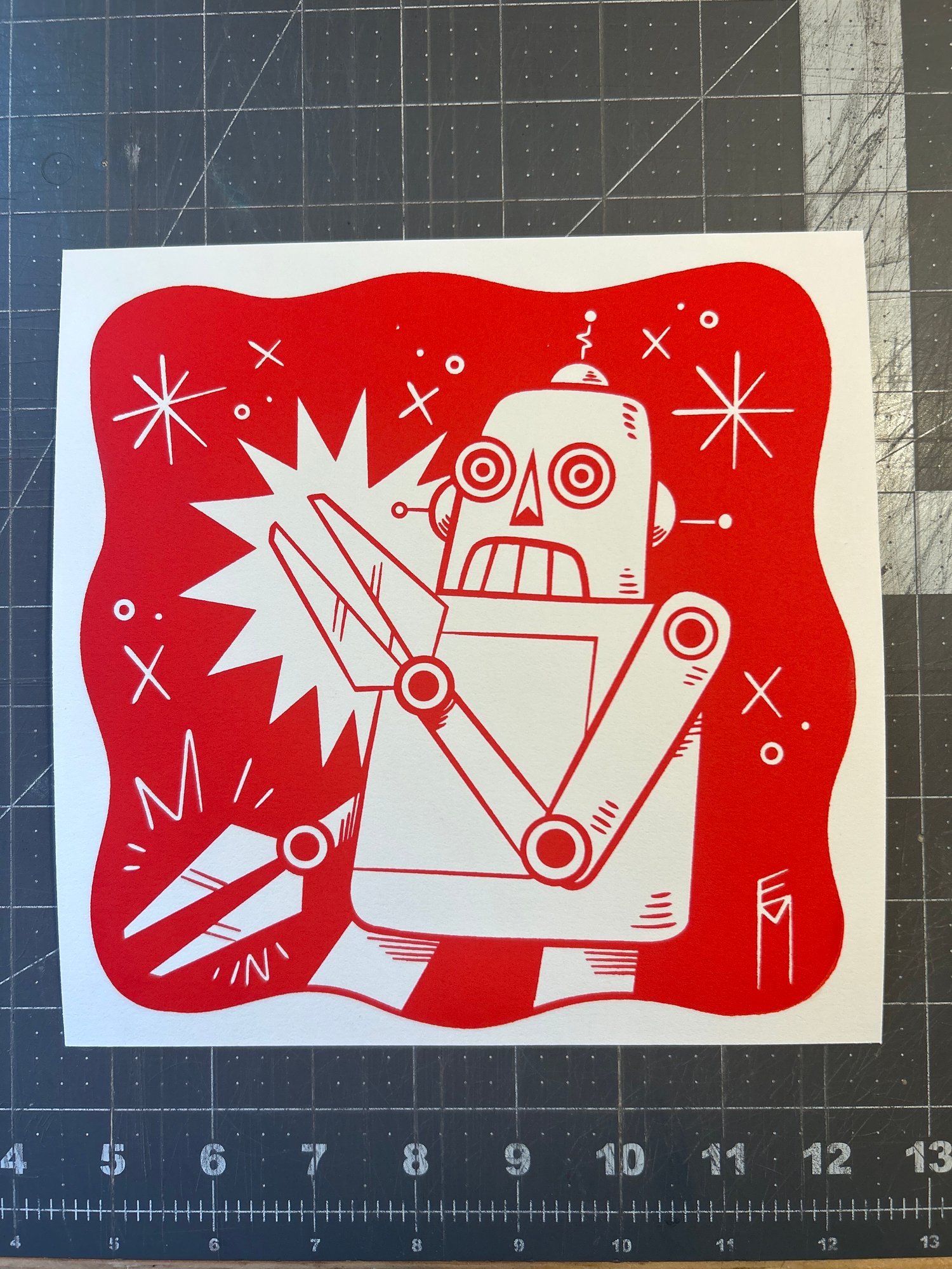 Image of Robot attack 