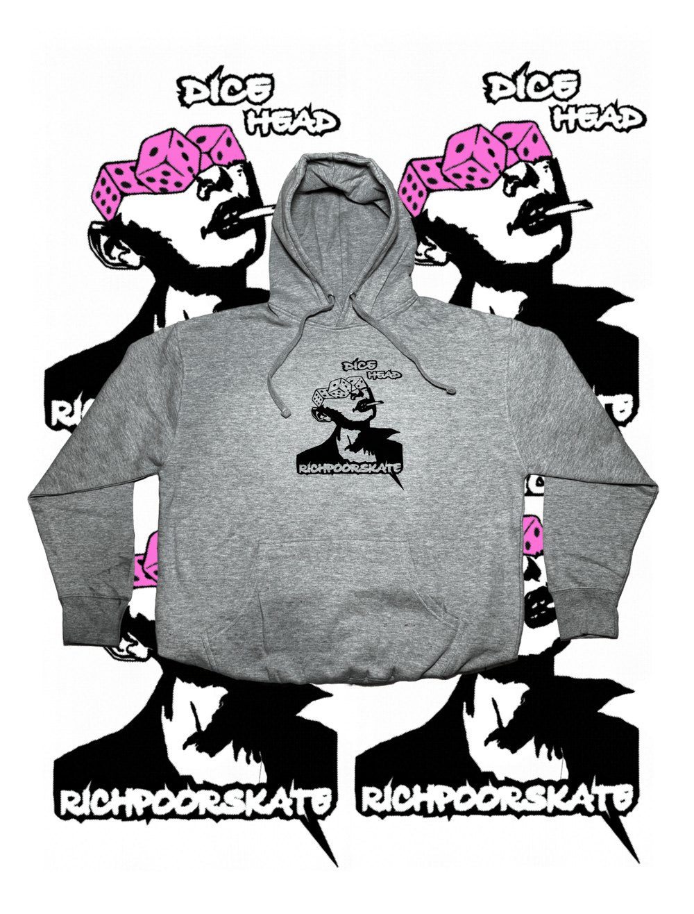 Image of “DICE HEAD” Hoodie 