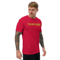 Image 17 of Team Human 03A Fitted Short Sleeve T-shirt