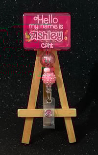 Image 2 of Rectangle shape badge reel