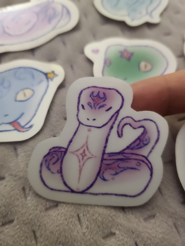 Image of Deco Snakes Sticker pack!