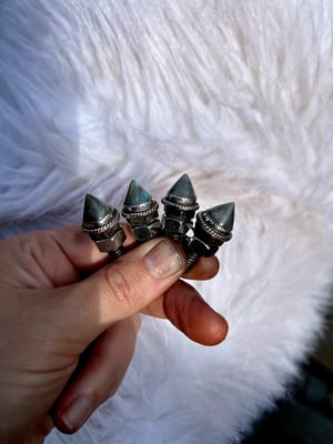 Image of Labradorite Spike Bolts