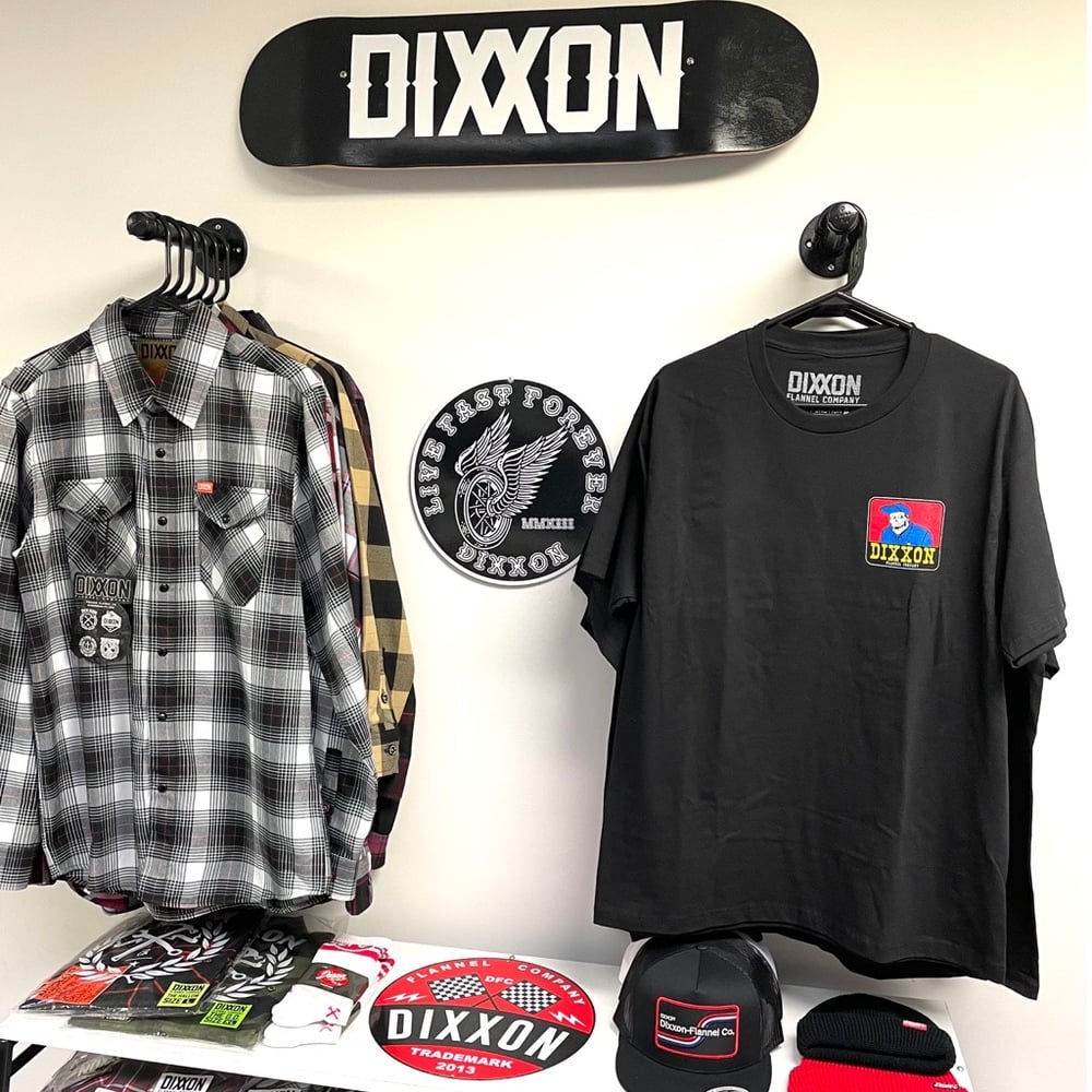 Image of Dixxon Flannel Co. Accessories (Tees, Hoodies, Hats, Stickers, Etc.) ON SALE $2.49-$69.99