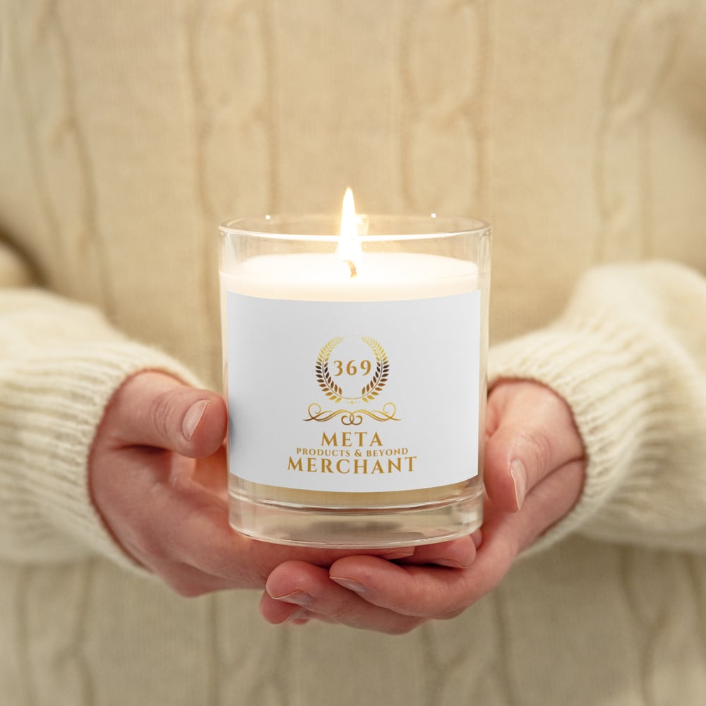 Image of Meta Merchant 369 Glass Jar Soy Wax Candle