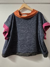 Squared Top- mixed rib
