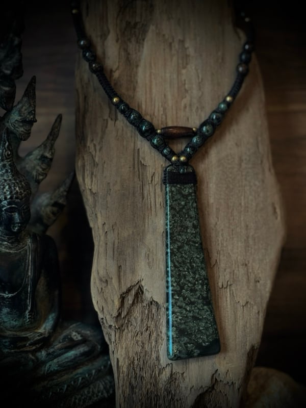 Image of Large New Zealand Jade necklace