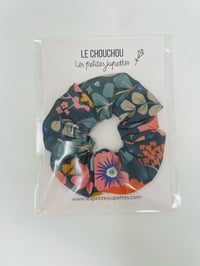 Image 2 of Chouchou à l'unité coton fleuri au choix
