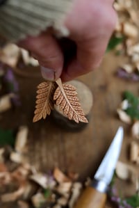 Image 5 of Fern Leaf ~ Earrings 
