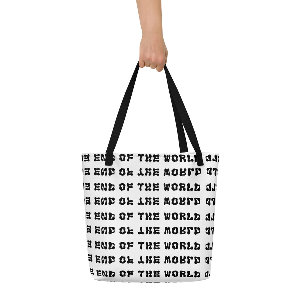 End of the World Beach Tote Bag