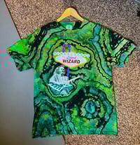 Image 1 of King Gizz reverse ice dyed Vegas Shirt 7- Large