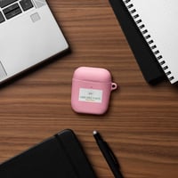 Image 6 of Rubber Case Cover for AirPods® w Geechee logo