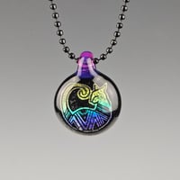 Image 1 of Rainbow Aztec Dichro: Galaxy