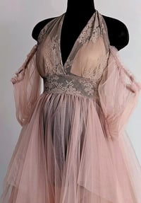 Image 2 of Photoshooting tulle dress Elvina | size S-M | powder pink