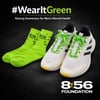 #WEARITGREEN socks and laces 