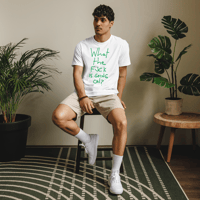 Image 6 of WTF is going on? Staple Eco Tee B/W