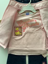 Image 2 of Pooh pink 3-piece set