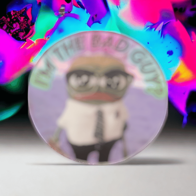 338. I'm The Bad Guy Sticker