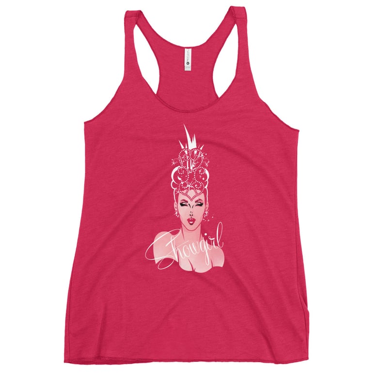 Image of 'Showgirl' Racerback Tank